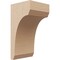 Ekena Millwork 6"W x 6"D x 12"H Wide Legacy Rough Cedar Woodgrain TimberThane Corbel, Primed Tan CORUR06X06X12LGYRCPR - alternate 1